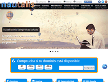 Tablet Screenshot of nautalis.net